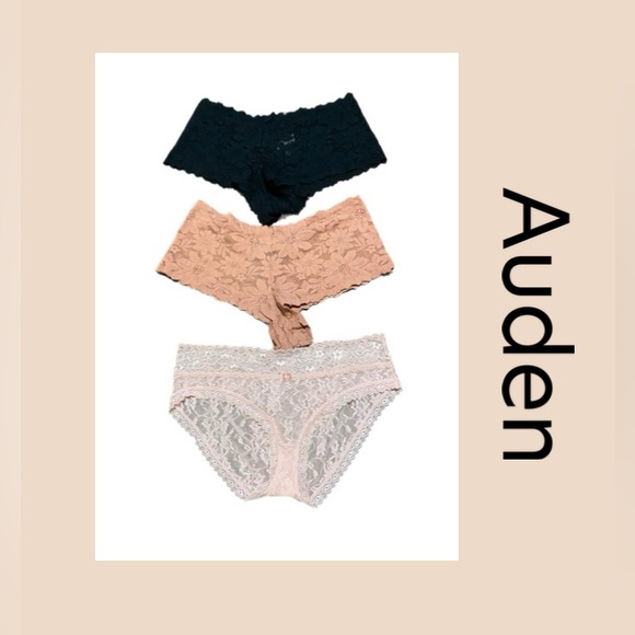 Auden Lace Panty Set - Black, Peach, Pink Size Large - Picture 1 of 11